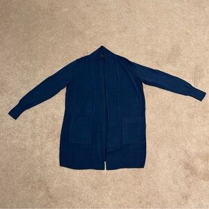 Banana Republic Navy Open Front Cardigan